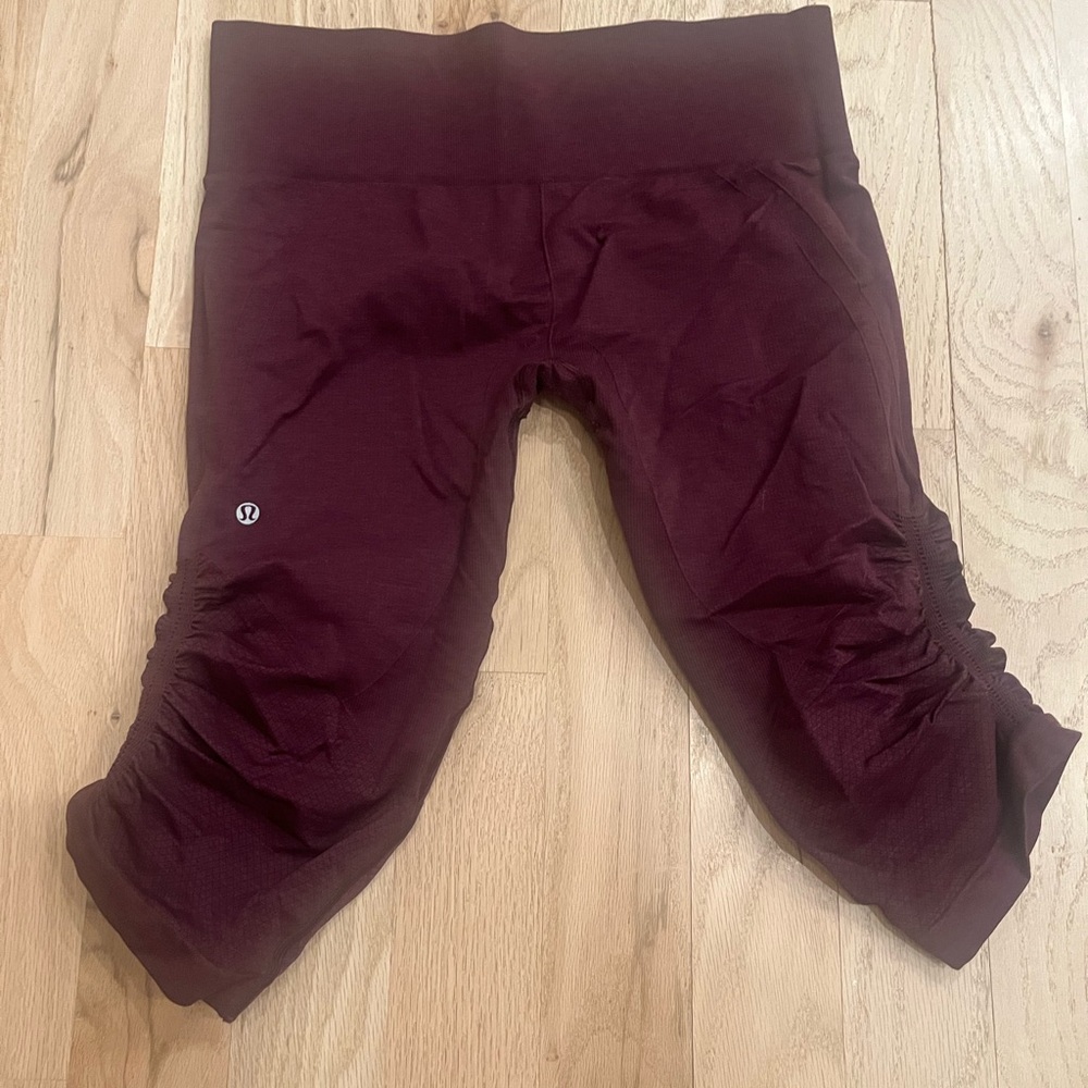 Maroon Leggings